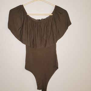 Green bodysuit